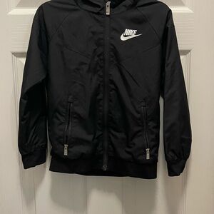 Nike Kids Black Raincoat